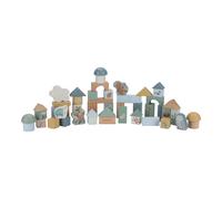 Bloques de construcción de madera Forest Friends – 50 piezas | Little Dutch