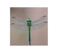 Bloques de construcción de rompecabezas de ladrillo vibrante para diversión creativa, decoración de escritorio, impresión de libélula