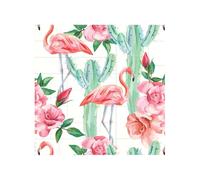 Bloques de construcción de rompecabezas de ladrillo vibrante para diversión creativa, decoración de escritorio, diseño de cactus flamenco, rosa, flores