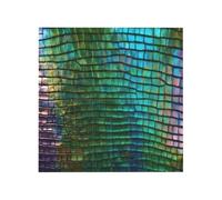 Bloques de construcción de rompecabezas de ladrillo vibrante para diversión creativa, decoración de escritorio, impresión mágica