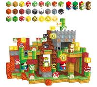 Bloques de construcción magnéticos, 200 unidades, 2,5 cm, bloques magnéticos, juego de aventura, mundo magnético, juguetes magnéticos, juguetes de construcción magnéticos, juguetes para niños a partir