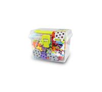 Bloques de Construcción Meli Basic Constructor Travel Box 250 piezas - Juego de construcción portátil - Meli - Creatividad y aprendizaje STEM