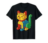 Bloques de construcción para niños Master Builder Cat Lover Ladrillos Constructores Camiseta