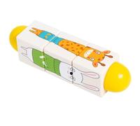 Bloques de construcción para niños pequeños - Bloques Grandes y Coloridos para niños de 1 a 3 años, Juguetes educativos de Aprendizaje temprano | Bloques apilables sin BPA Libres de BPA fijados