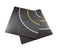 Bloques De Construcción Placas Base Clásica Compatibles con Todas Las Principales Marcas (2X Carreteras Curvas)