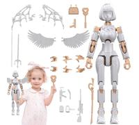 Bloques De Figuras Articuladas - Kit De Construcción Creativo, Juguete Móvil | Conjunto De Personajes Para Ensamblar Para Desarrollar La Imaginación, Juego Interactivo Para Niños Curiosos, Actividades