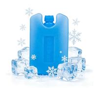 Bloques de hielo grandes para enfriadores de 230 ml, reutilizables | Paquetes de hielo precargados para casa, oficina, dormitorio, coche, viajes, viajes por carretera, camping