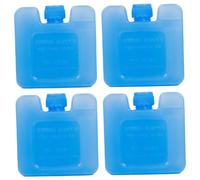 Bloques de hielo para refrigerador, 4 unidades de paquetes de hielo de choque para refrigerador, 2, 8x2, 8x1, 2, bloques azules portátiles reutilizables para mantener fríos los alimentos y bebidas