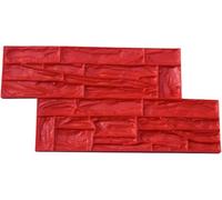Bloques de hormigón con Textura de Piedra Natural - alfombras de Pared con Textura de ladrillo Antiguo, Bloques de Cemento - moldes para decoración del hogar DIY