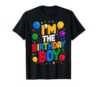 Bloques de Ladrillos de construcción I'm The Birthday Boy Master Builder Camiseta