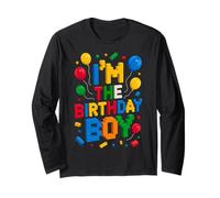 Bloques de Ladrillos de construcción I'm The Birthday Boy Master Builder Manga Larga