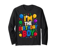 Bloques de Ladrillos de construcción I'm The Birthday Boy Master Builder Manga Larga