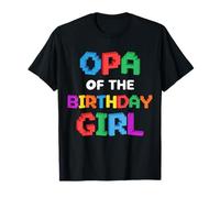 Bloques de Ladrillos Opa of The Birthday Girl Master Builder Camiseta