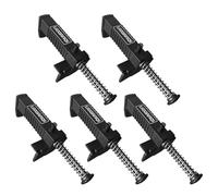 Bloques De Línea Masonería: Herramientas De Albañil De Madera Y Metal, Nivelación De Pared De Ladrillo Ajustable | Soporte De Colocación Profesional, Accesorios De Construcción Duraderos Para Albañile