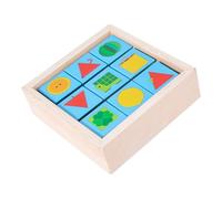 Bloques de Madera Bloques de de Madera para,Juego de Asociación de Bloques | Juego de de Juguetes de motricidad fina, Juguetes educativos de