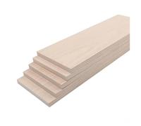 Bloques de madera sin tratar, Tableros de chapa madera Paulownia, 200x100 mm, paquete 5 con espesores múltiples(8mm)