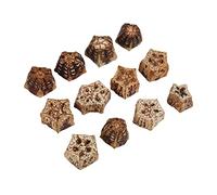Bloques de Masticar para Aves, Nueces Naturales Secas | Material no tóxico, Masticable duradero, Juguete decorativo para mascotas, Adecuado para periquitos, Ideal para jaulas de