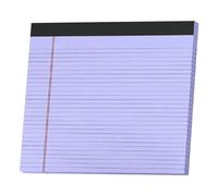 Bloques de Papel Legal Coloridos - 24x27 cm Líneas Seyès - Bloc de notas de 30 hojas, Abogados Estudiantes Personal Administrativo Oficina Casa Tribunal Curso Toma de Notas