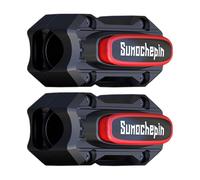 Bloques de parachoques de motocicleta para motocicleta, 2 almohadillas protectoras de motor, antiarañazos, protector de marco, accesorio de absorción de golpes, bloques de barra de choque para tubo de