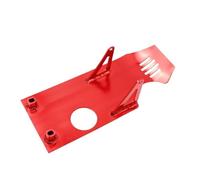 Bloques de parachoques Protector de chasis de motor de motocicleta LING QI de 335 mm, cubierta protectora de cárter de aluminio.(Red)