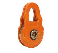 Bloques de Polea de Remolque de Bloque de Arranque de Cabrestante, Resistencia Mínima a la Rotura de 25000 Libras/12,5 T, Límite de Carga de Trabajo de 12500 Libras/6T para