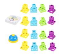 Bloques De Rompecabezas | Desafío Mental Apilamiento Construcción Creativa - Juego De Mesa Interactivo para Padres E Hijos para Desarrollo Temprano