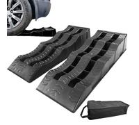 Bloques de ruedas para automóviles,2 bloques de nivelación para caravanas de alta resistencia - Calzos y niveladores para ruedas de remolque Bloques niveladores de remolque de viaje para autocaravana