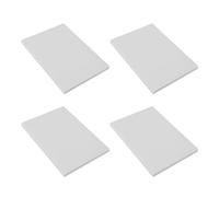 Bloques de sellos de goma, 10 piezas, material de tallado suave de primera calidad para sellos de impresión DIY, manualidades, principiantes, profesionales, artistas, 10x15x0,8 cm (Blanca)