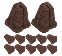 Bloques de Semillero para Cultivo Hidropónico, 30 Piezas, Coir y Turba | Germinación de Semillas y Esquejes, Uso Comercial y Propagación, Materiales Seguros, para Frutas y Verduras