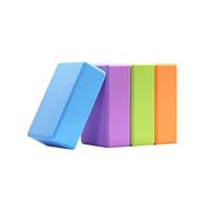 4 bloques de apoyo para la práctica de yoga y pilates de espuma Eva Eco-Friendly