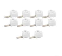 Bloques de terminales 63A para disyuntor de barra colectora, conector de caja de distribución de 25 mm², conector de cable eléctrico, 10 unidades