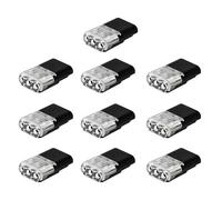 Bloques de terminales de cableado rápido Conectores de cables de conexión de No necesita herramientas Necesita actualizaciones para iluminación del hogar y aplicaciones LED Bloque de comando