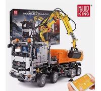Camión con grúa motorizado - Mould King 19007