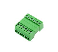 Bloques de terminales enchufables Bloque de terminales aéreo de 3,5 mm de paso, conector enchufable de 15 EGRK-3,5 mm, 2/3/4/5/6/7/8/10/12 pines, macho y hembra, 5 juegos(5P)