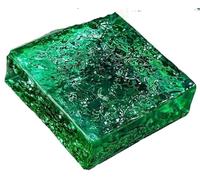 Bloques de vidrio y ladrillos de cristal Glass Blocks And Bricks Multicolor 5.9x5.9x1.9in(Green)