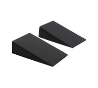 Bloques De Yoga 2 cuñas de espuma for deportes de interior, sentadillas con elevación del talón en casa