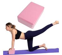 Bloques de yoga | Accesorios de fitness portátiles de EVA, alta densidad para ejercicios de cuña de yoga, para meditación, entrenamiento, estiramiento, fitness, rehabilitación, hogar, estudio y viajes