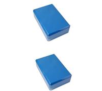 Bloques de yoga de 2 paquetes, bloque de ejercicio de espuma EVA, ladrillos de fitness, ladrillo de yoga anti-deslizamiento para estiramiento de equilibrio, Pilates, gimnasia