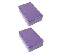 Bloques de yoga de 2 paquetes, bloque de ejercicio de espuma EVA, ladrillos de fitness, ladrillo de yoga anti-deslizamiento para estiramiento de equilibrio, Pilates, gimnasia