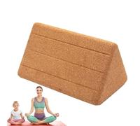 Bloques de yoga de cork - Triangular Natural Oak Yoga Brick 19,5 x 11 x 11