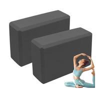 Bloques De Yoga De Espuma,2 Bloques De Ejercicio Para Entrenamiento | Espuma EVA Antideslizante Para Equilibrio En Entrenamiento, Meditación, Sentadillas, Yoga Caliente, Gimnasio, Deportes Y Todos Los