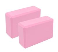 Bloques de yoga - Espuma EVA de 9,06 pulgadas, 2 paquetes de bloques Yöga resistentes al deslizamiento para estiramientos de meditación y equilibrio, bloques de espuma de alta densidad para