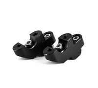 Bloques elevadores Manillar Elevador De Manillar Motocicleta para NC700X, 700x, NC700, NC750X, NC750S Y NC700S. Abrazadera Adaptadora Reposicionamiento(Negro 1)