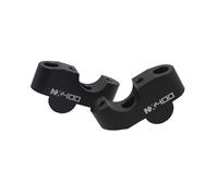 Bloques elevadores Manillar Elevador De Manillar para Motocicleta para NX400 NX500 2023 - Accesorios para Elevadores NX 400 500, Montaje con Abrazadera para(Negro 1)