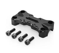 Bloques elevadores Manillar Elevador Manillar Motocicleta para Tenere 700 XTZ700 2019-24. Adaptador Reposicionamiento Abrazadera Superior Y Ajustador Extensión(Negro)