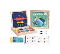 Bloques | Juego Educativo de Madera para Reflexión Estratégica,Bloques de Madera para Desafíos Cerebrales y Creatividad,Niñas Niños Adolescentes - Ideal Viaje Escuela Familia