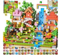 Bloques Magneticos Construccion Niños 220 Piezas 2CM 3+ Magneticas, Juego Magnetic Blocks Tiles Construcción, Juguetes Montessori para Niños 4 5 6 7 8 9 10 11 12 Regalos de Cumpleaños para Niñas