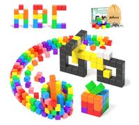 Bloques Magneticos Construccion Niños 54 Pzs, Juguetes Niños 3 4 5 6 7 Años | Construcciones Magneticas Niños, Imanes Juegos Magneticos Niños, Magnetic Blocks, Educa Magnetics Regalo Niñas y Niños 3 Años