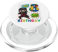Bloques Ninja para niño de 8º cumpleaños Master Builder Kids PopSockets PopGrip para MagSafe