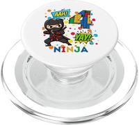 Bloques Ninja para niños de 4º cumpleaños PopSockets PopGrip para MagSafe